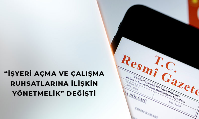 yeri Ama ve alma Ruhsatlarna likin Ynetmelik Deiti: te Tm Yenilikler