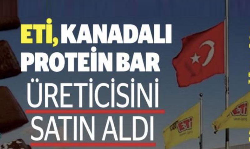 ET, Kanadal Protein Bar reticisini Satn Ald