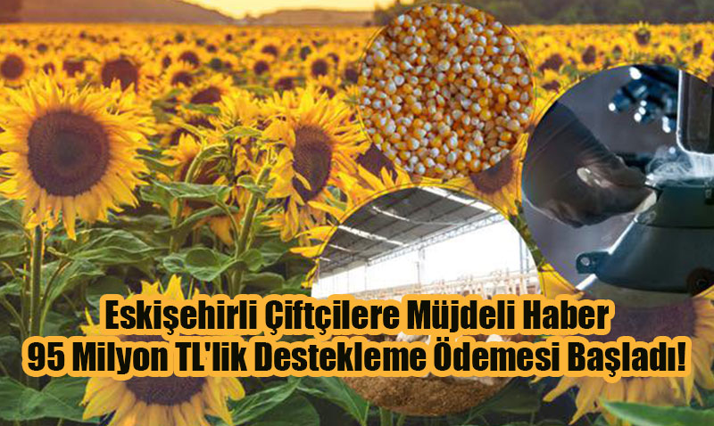 Eskiehirli iftilere 95 Milyon TL’lik Destekleme demesi