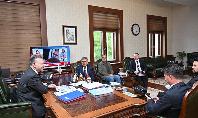 Arazi Emlak Vergisi Takdir Komisyonu Vali Aksoy Bakanlnda Topland