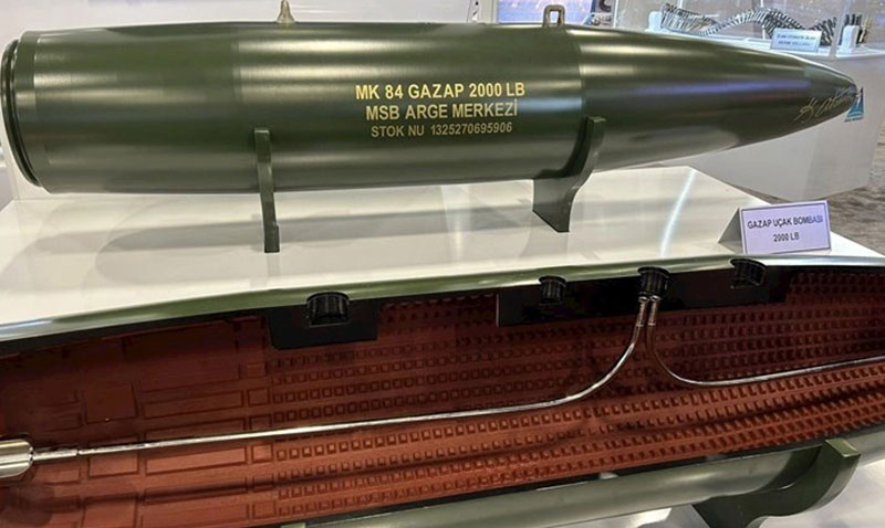 Mill Savunma Bakanlnn rettii GAZAP ve NEB Bombalar, Basnda Geni Yer Buldu