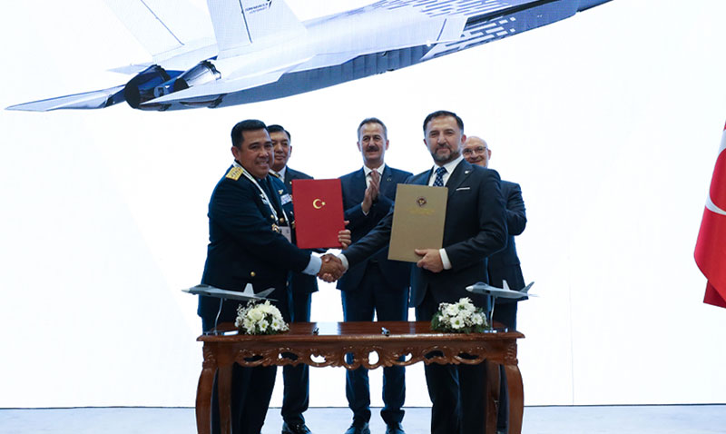 TUSAޒtan Tarihi hracat Anlamas: Endonezyaya 48 Adet KAAN Mill Muharip Uak Sat