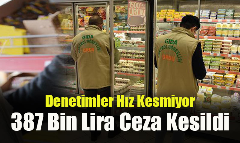 Eskiehir Haftalk Gda Denetim Raporu: 387 Bin Lira Ceza Kesildi