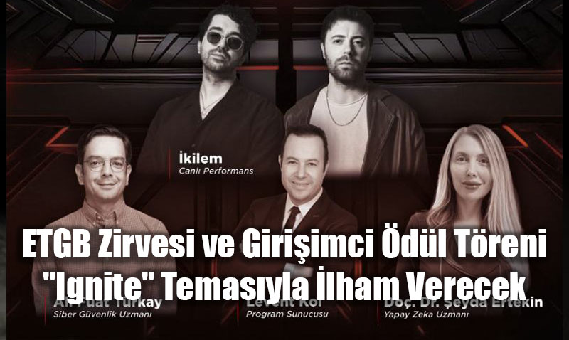 ETGB Zirvesi ve Giriimci dl Treni "Ignite" Temasyla lham Verecek