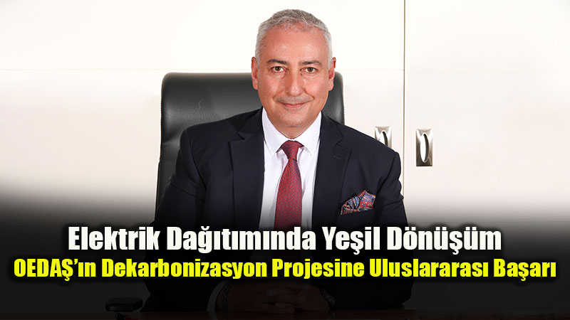 OEDAޒ�n Karbon Y�netimi Projesine Uluslararas� Ye�il Elma �d�l�