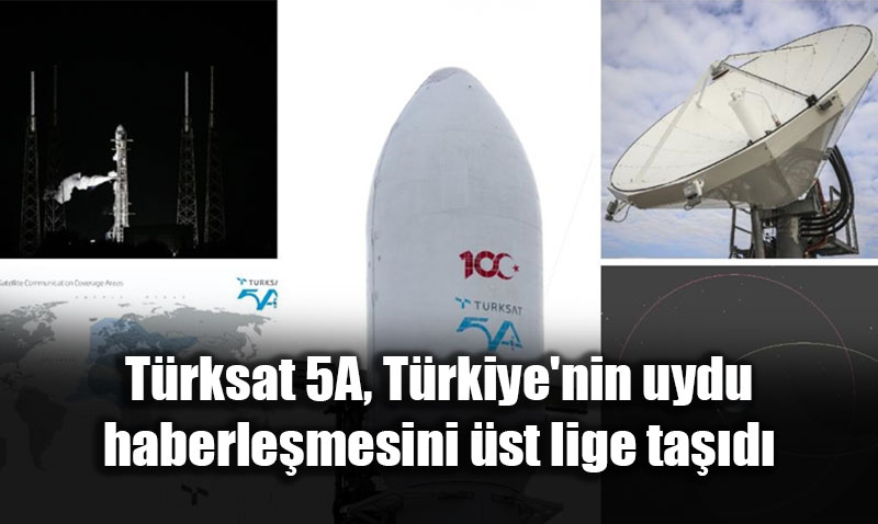 Uzayda 5. Y�l Gururu: T�rksat 5A T�rkiye�yi Haberle�mede "�st Lig"e Ta��d�!