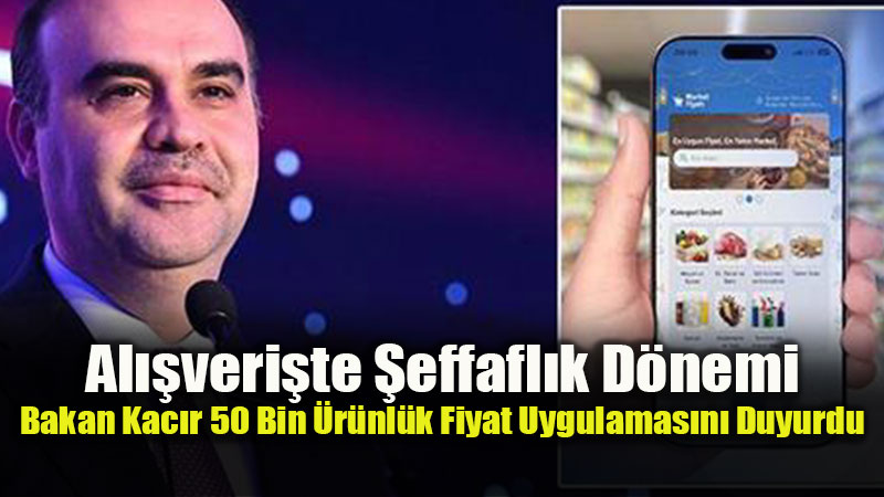 Sanayi Ve Teknoloji Bakanl����ndan Dijital ��z�m: Market Fiyatlar� Tek Platformda