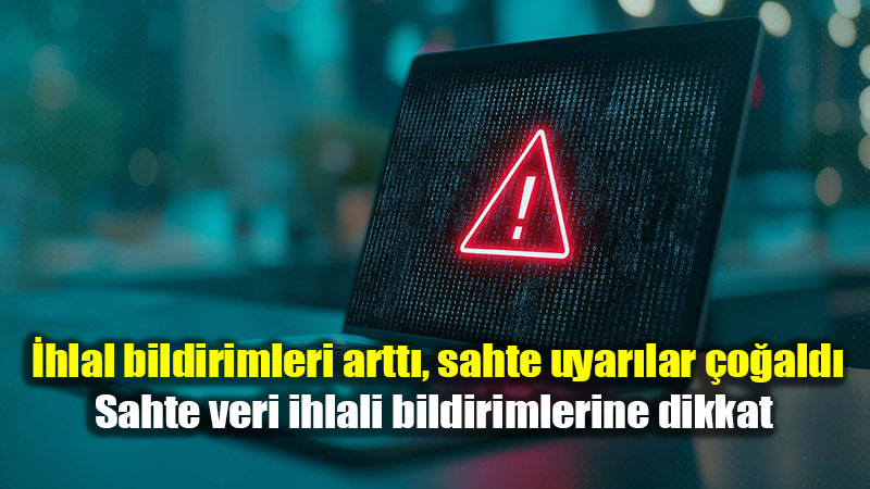 �hlal bildirimleri artt�, sahte uyar�lar �o�ald�