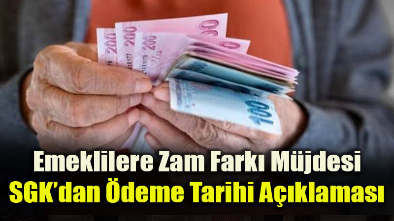 Emekli Sand��� Zam Fark� �demeleri Ba�lad�: 2,4 Milyon Ki�iye 14,5 Milyar TL