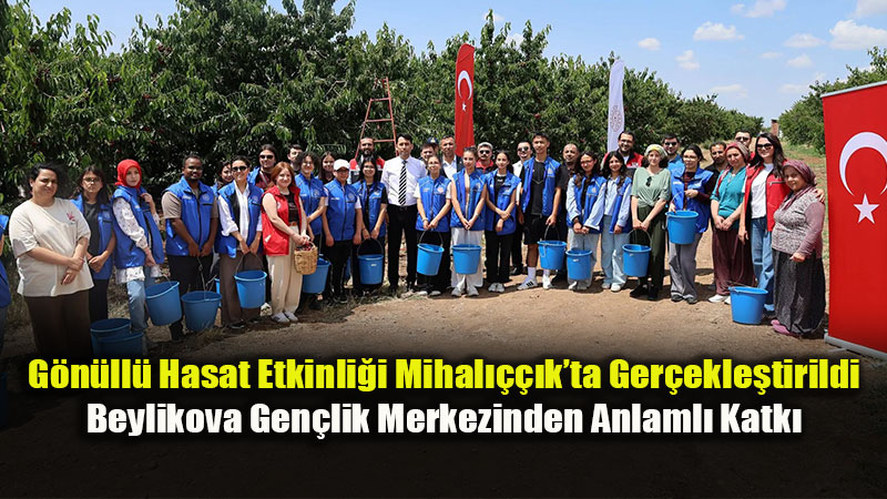 Gen�ler Kiraz Bah�esinde: Mihal����k�ta G�n�ll� Hasat Seferberli�i!
