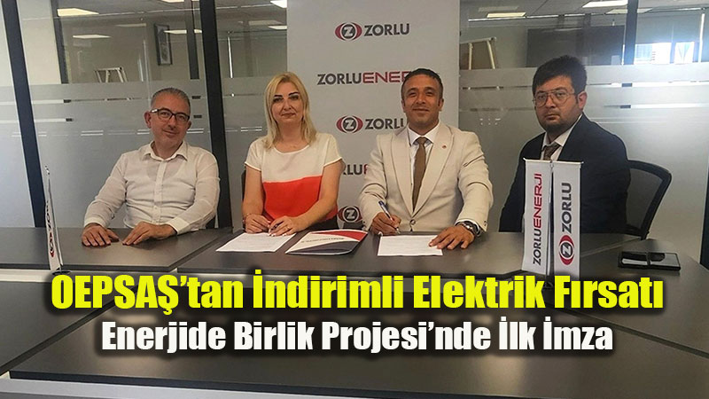 OEPSAޒtan Esnafa Enerji Deste�i: �lk Protokol Eski�ehir�de �mzaland�