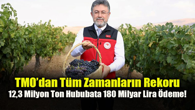 Tar�mda Tarihi Sezon: Bitkisel �retimde 140 Milyon Ton S�n�r� A��ld�