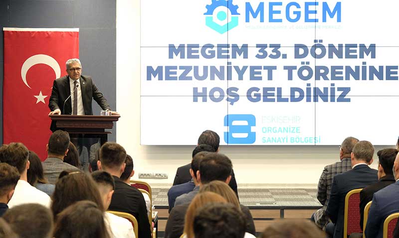 MEGEMden mezun olan 88 kii igcne katld