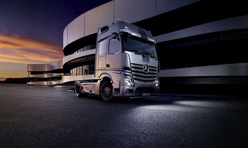 Mercedes-Benz Actros L Edition 3, Dahas yok diyerek imdi Trkiyede