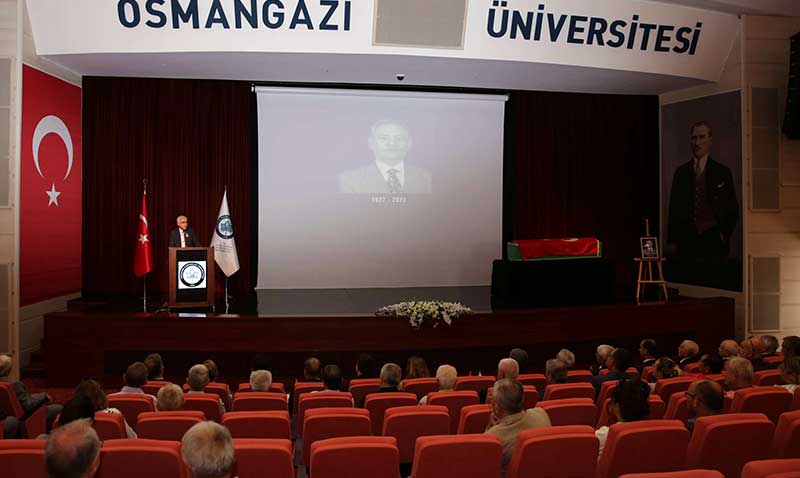 ESOGÜ Prof. Dr. Erdoğan Fıratlı’yı Törenle Ebediyete Uğurladı