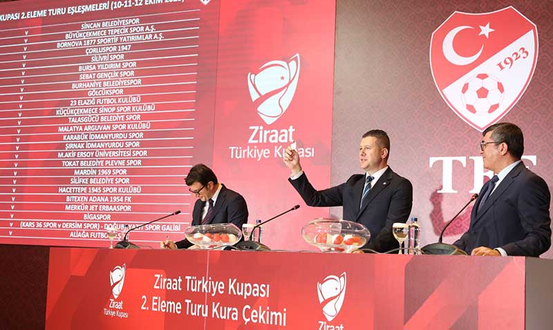 Ziraat Türkiye Kupası 2. Eleme Turu Kura Çekimi Yapıldı