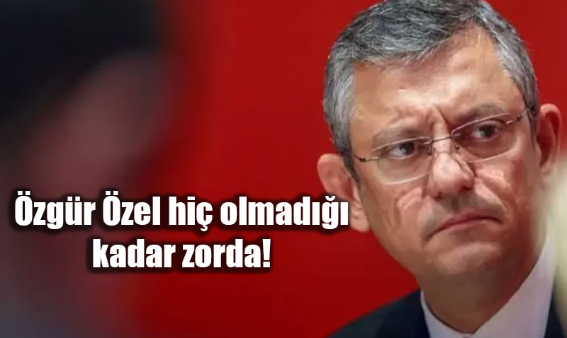 CHP’de  Sava Sinyalleri: Yolsuzluk ve Rvet ddialar zgr zel’i Zora Soktu<