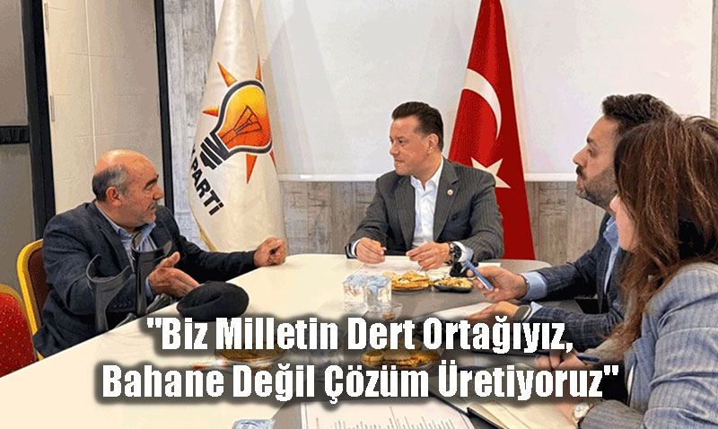 Hatipolu: "Biz Milletin Dert Ortayz, Bahane Deil zm retiyoruz"<