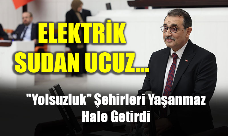 Vekil D�nmez’den Enerji ve Su Fiyat� Kar��la�t�rmas�: "Elektrik, Sudan Ucuz"<