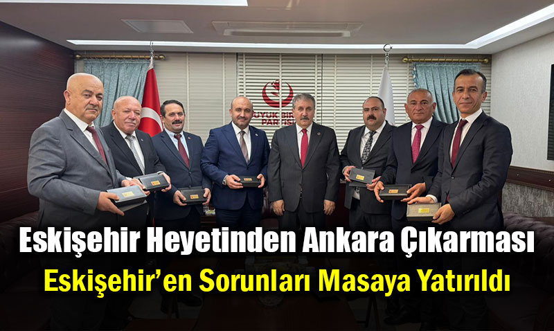 AK Parti ve le Belediye Bakanlar Destici ile Bulutu<