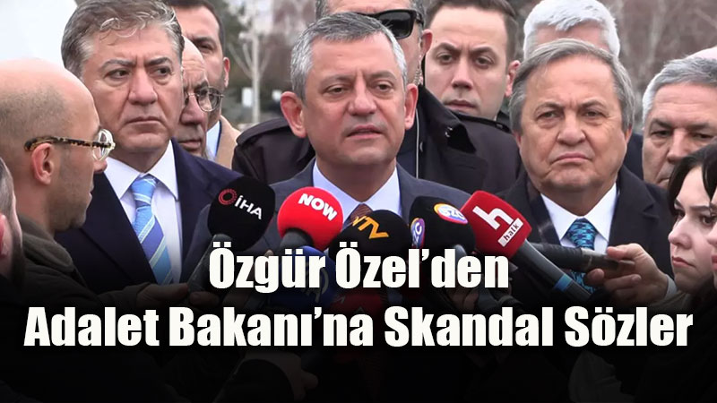 �zg�r �zel�den Adalet Bakan��na "Y�ce Divan" Tehdidi: Siyasetin Dili Yine Sertle�ti!<