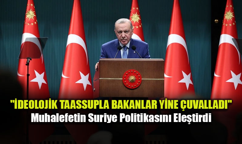 Suriye�de Bar�� ve �stikrara Katk� Sunan Her Ad�m Bizim ��in Makbuld�r<