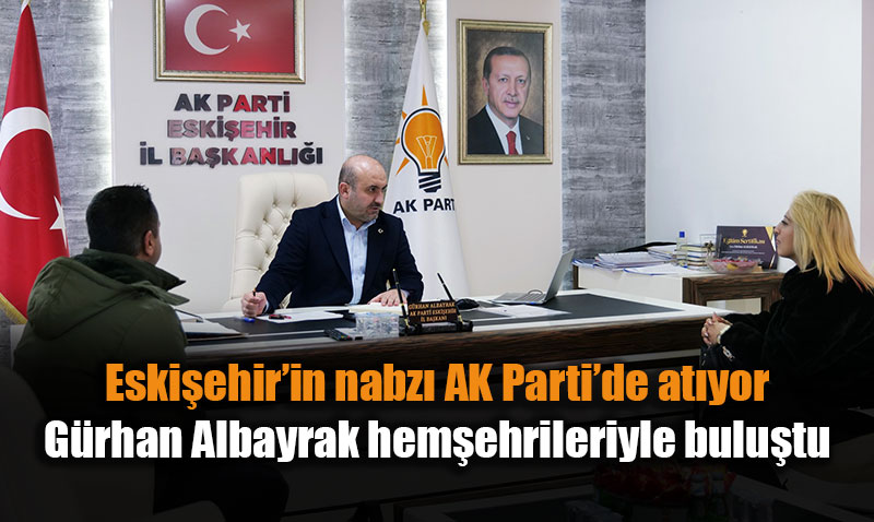 AK Parti �l Ba�kanl���’nda Halk G�n�: Albayrak vatanda��n taleplerini dinledi<