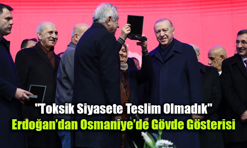 Cumhurba�kan� Erdo�an: "86 Milyon Olarak K�llerimizden Yeniden Do�duk"<