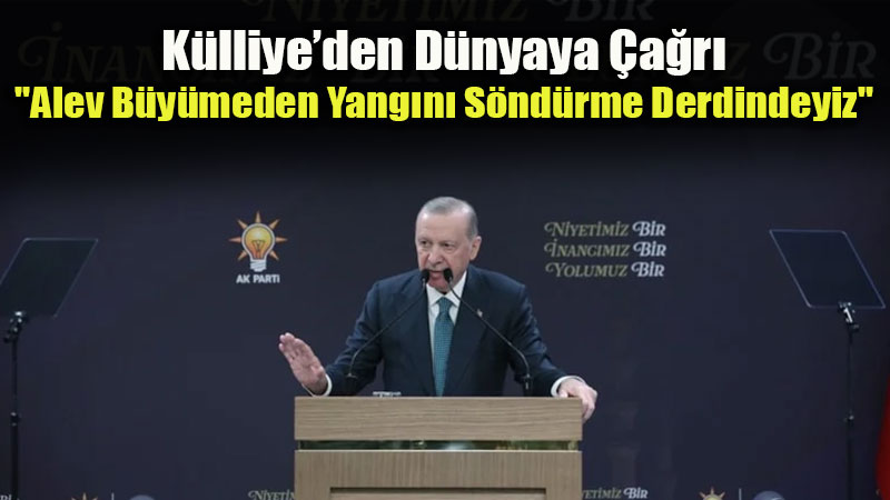 Erdo�an�dan Ortado�u ��k���: "Eller Tetikten �ekilmeli, Diplomasi Kazanmal�"<