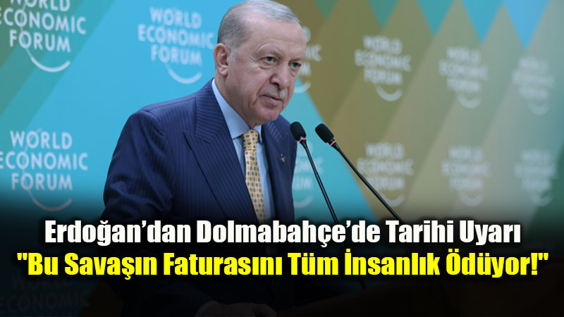 Bu hukuksuz ve gereksiz sava��n faturas�n�,t�m insanl�k �d�yor<