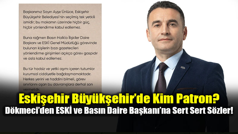 Ay�e �nl�ce Pasif mi B�rak�l�yor? Sivrihisar Belediye Ba�kan��ndan "G�rev Gasp�" �syan�!<