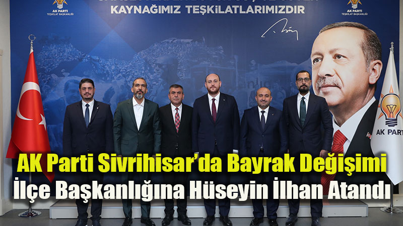 Sivrihisar AK Parti�de N�bet De�i�imi: Mehmet Poto�lu G�revi H�seyin �lhan�a Devretti<