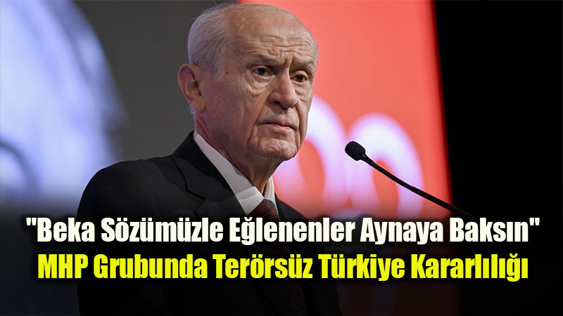  Bah�eli’den �zg�r �zel’e Tarihi Rest: "Motoru Yakmadan, Direksiyonu Kilitlemeden Bu Gidi�ata Nizam Verin"<