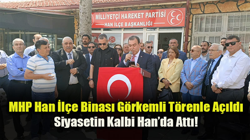 "Buras� Vatan A�k�n�n Hizmet Binas�d�r": MHP Eski�ehir Te�kilat� Han�da ��karma Yapt�<