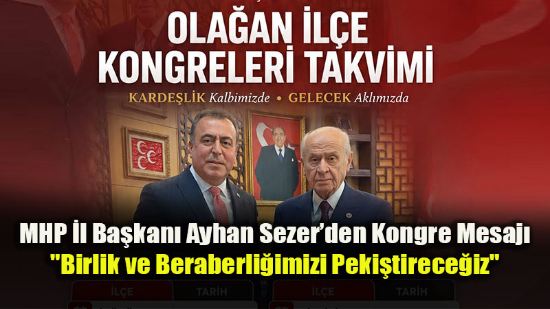 MHP Eski�ehir�de Se�im Hareketi: 14 �l�enin Kongre Tarihleri Belli Oldu<