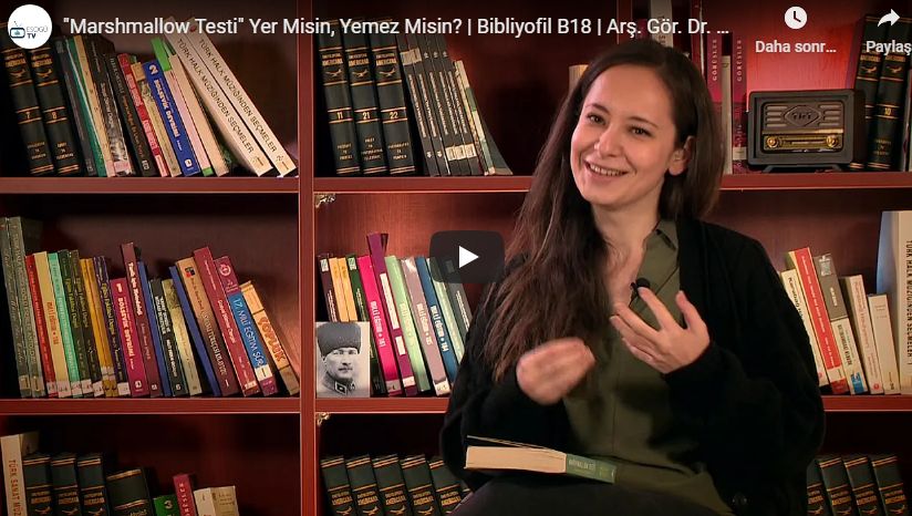 ESOGÜ Bibliyofil’de Popüler Psikoloji ve Marsmallow Testi
