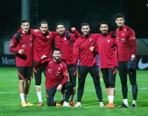 A Millî Takım’ımız Macaristan maçının hazırlıklarına başladı
