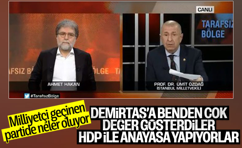 Ümit Özdağ’dan Meral Akşener’e Selahattin Demirtaş göndermesi