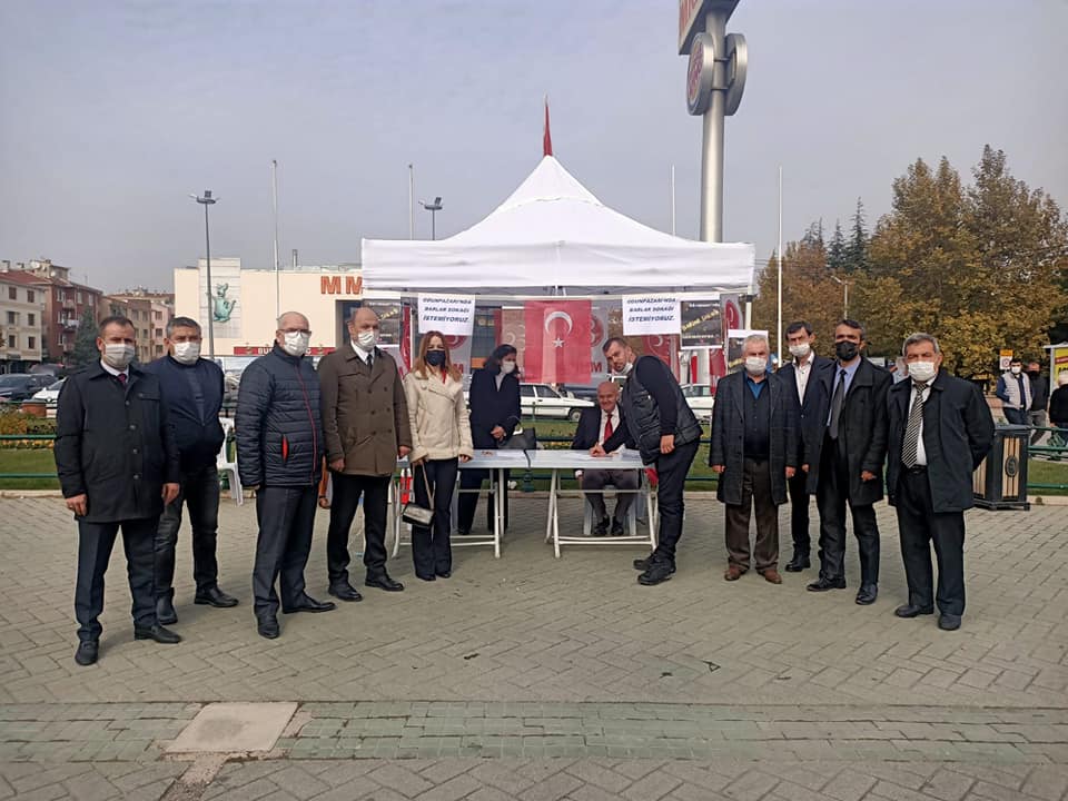 İÇKİLİ YERLERE KARŞI İMZA KAMPANYASI