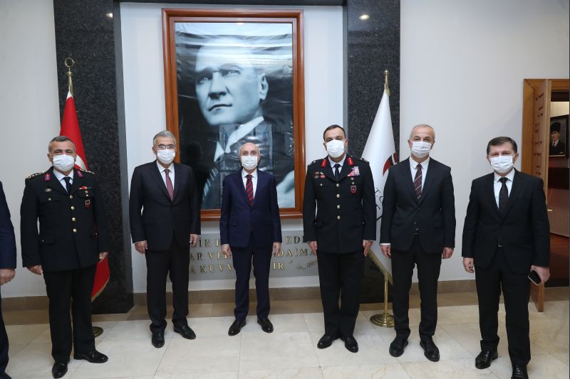İçişleri Bakan Yardımcısı Erdil, Vali Ayyıldız’ı Ziyaret Etti