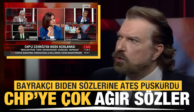 CHP’nin Biden sevdası Bayrakçı’yı çileden çıkardı: Satılmış sizsiniz ulan