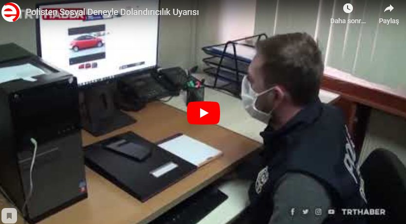 Polisten Sosyal Deneyle Dolandırıcılık Uyarısı