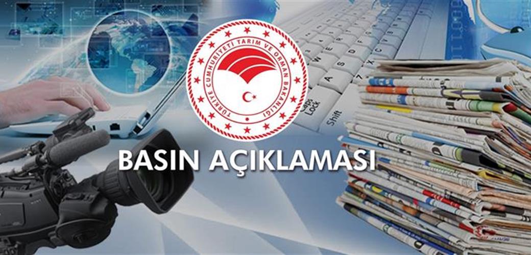 UNLU MAMÜLLERDE KANSEROJEN UYARISI İDDİASINA İLİŞKİN BASIN AÇIKLAMASI