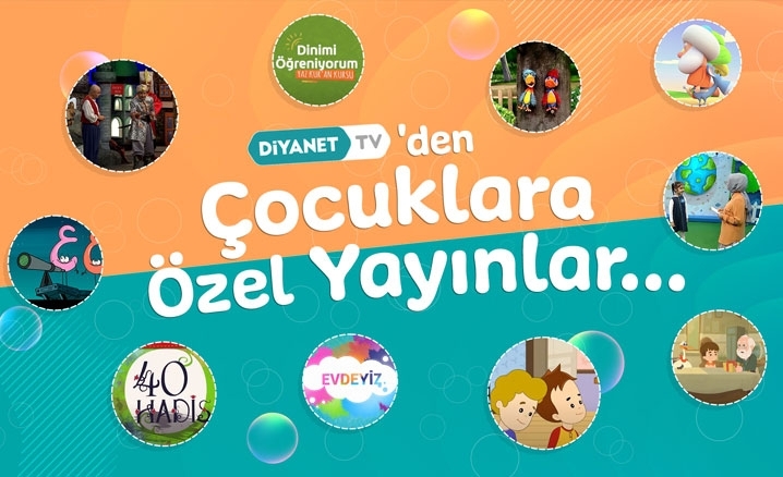 Diyanet TV’den çocuklara özel programlar
