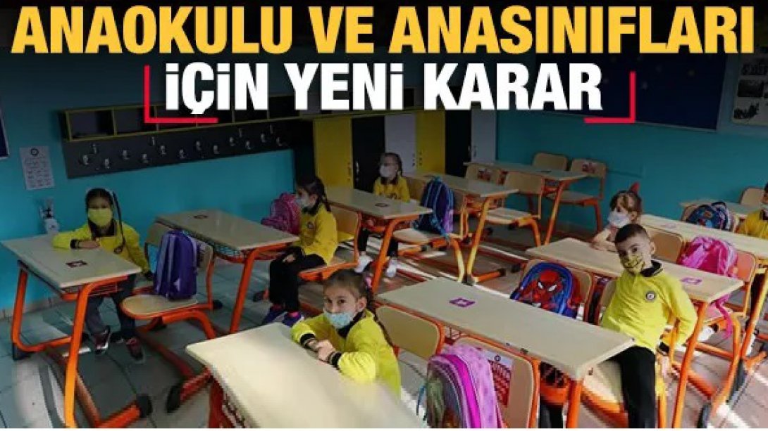 Okul Öncesi Kuruluşları Hakkında Alınan İl Umumi Hıfzıssıhha Kurul Kararı