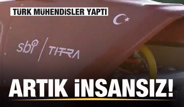 Türk mühendisler yaptı! İnsansız Helikopter
