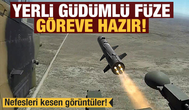 Yerli güdümlü füze göreve hazır!
