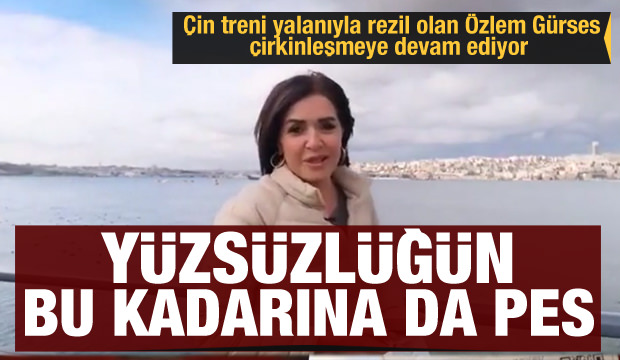 Halk TV Sunucusu Gürses: Tren Çin’e varmış her yerden konum atıyor!