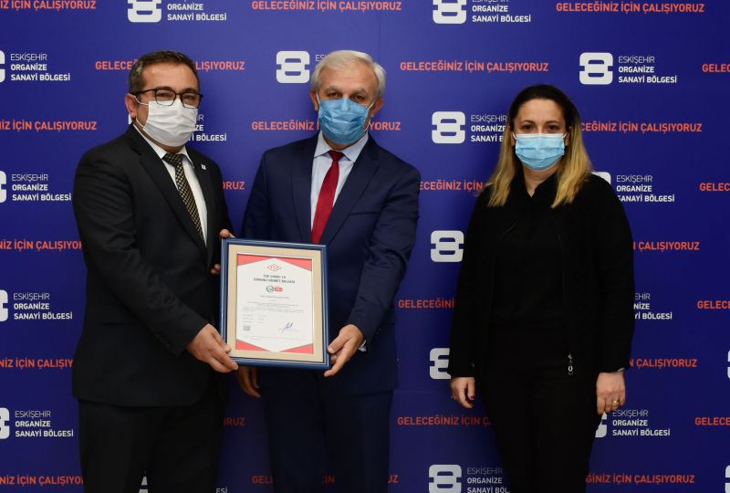 ESART A.Ş.’YE "TSE COVİD-19 GÜVENLİ HİZMET BELGESİ"
