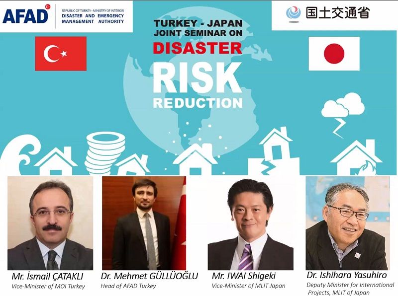 Afet Risklerinin Azaltılması Türk-Japon Ortak Semineri